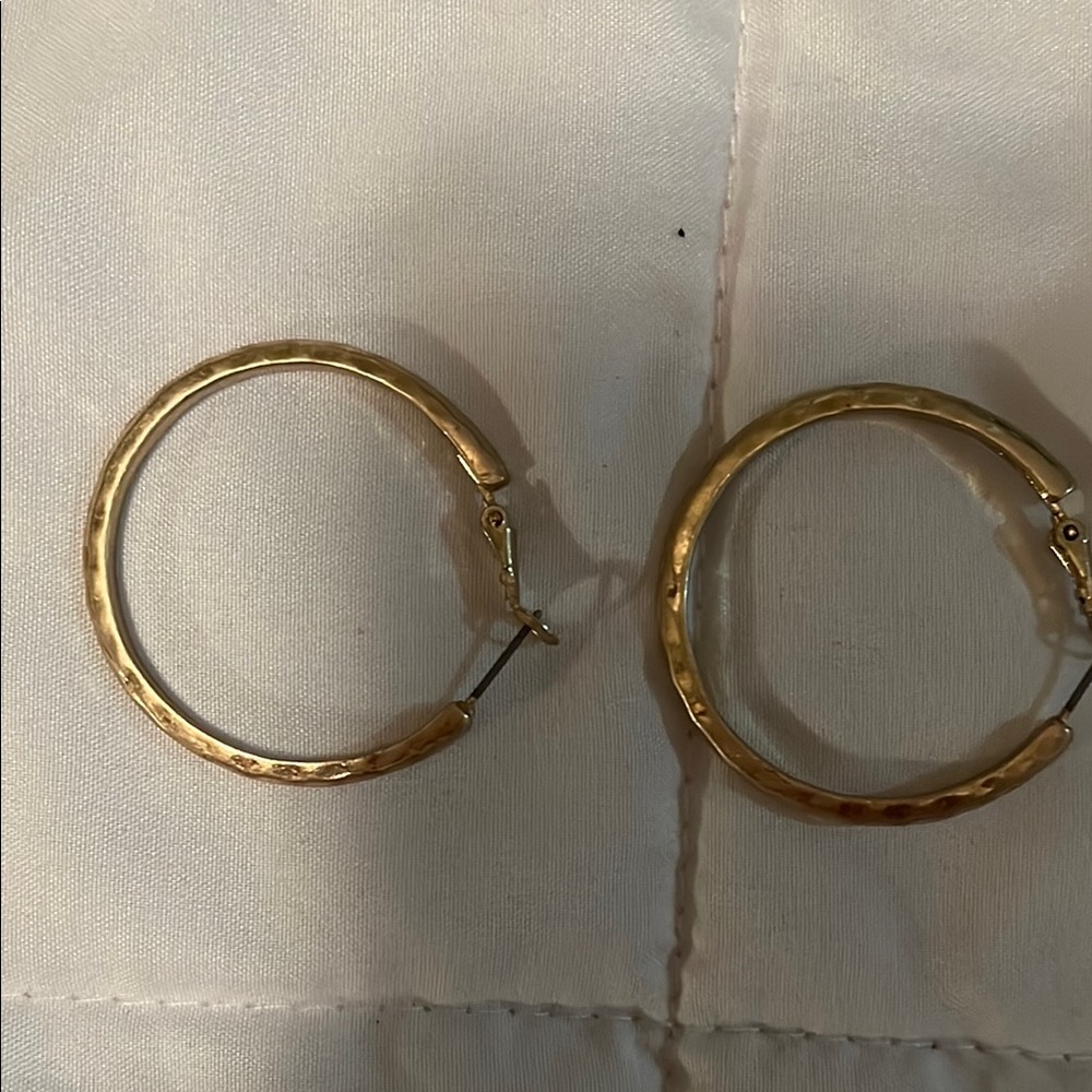 Elegant Gold Hoop Earrings